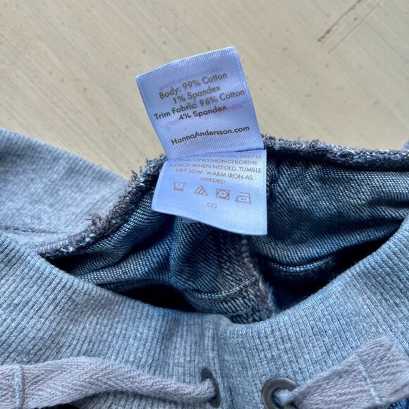 Hanna Andersson Slim Fit Pull-on Waist Jeans Reinforced Knees Boys Size 12 - Picture 3 of 10